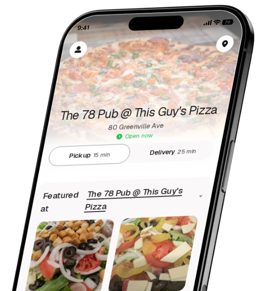 The 78 Pub @ This Guy's Pizza app preview