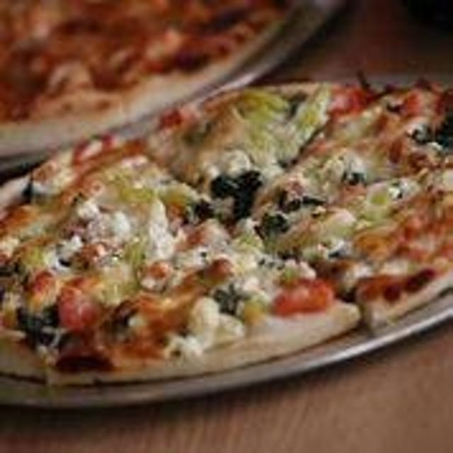 The "F-Bomb" A.K.A. The Feta Bomb Pizza.