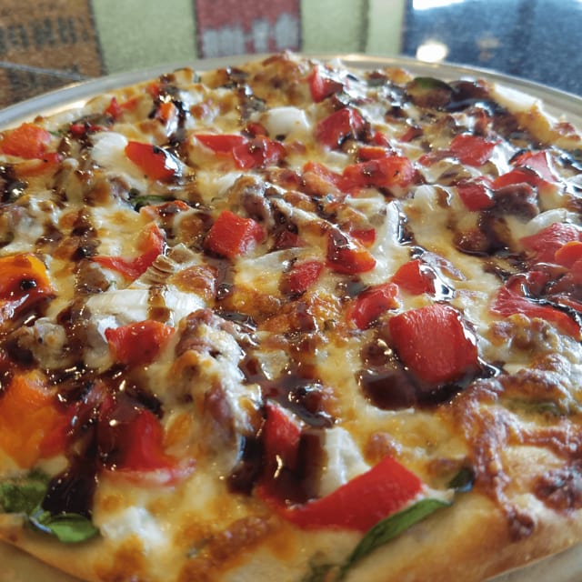 The High Steaks Pizza.