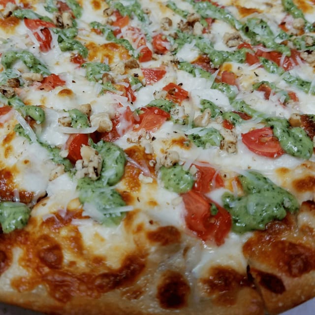Creamy Pesto Margherita.