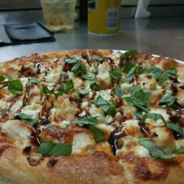The Crown Jewel Pizza.