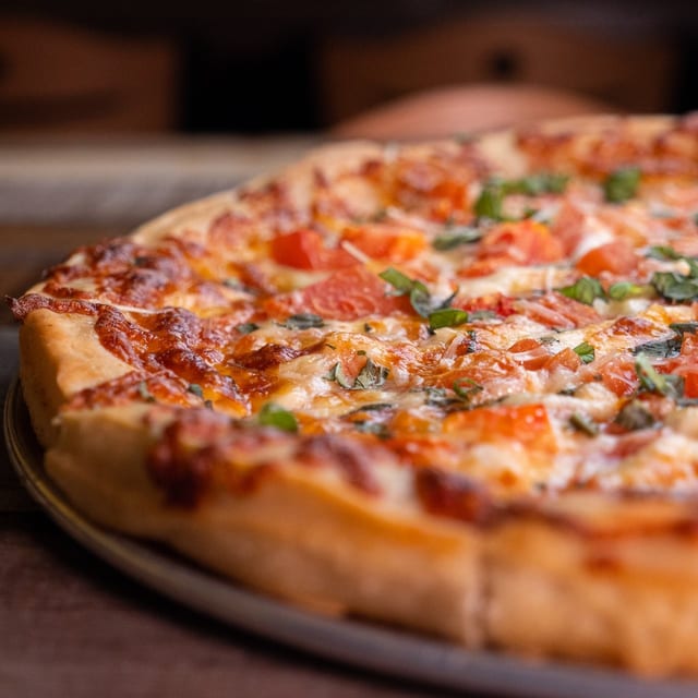 Pizza Margherita.